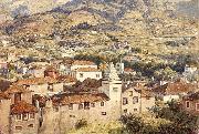 Sir Edward john poynter,bt.,P.R.A Funchal, Morning Sun china oil painting artist